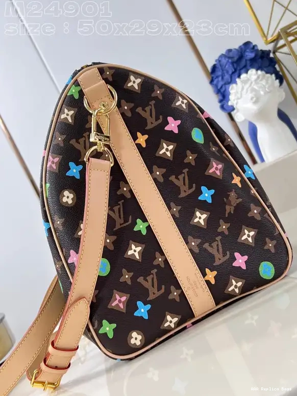 Aaa replica ru BANDOULIÈRE KEEPALL LOUIS 50 VUITTON 0521